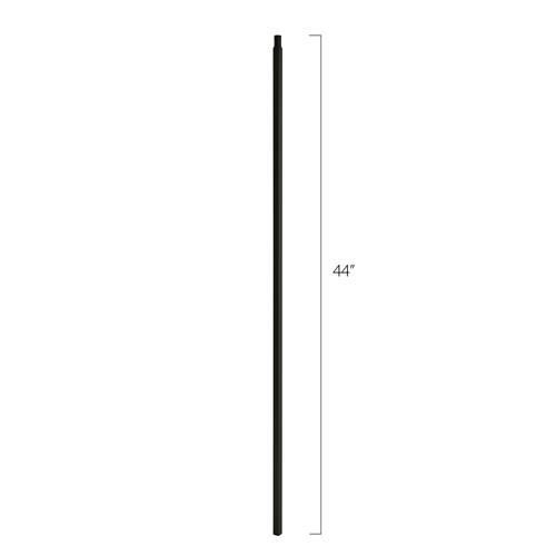 Steel Tube Spindles - 5/8 in. Square Series With Dowel Top