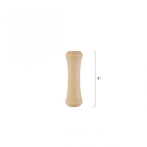 Round Wood Collars - 4 in. Length